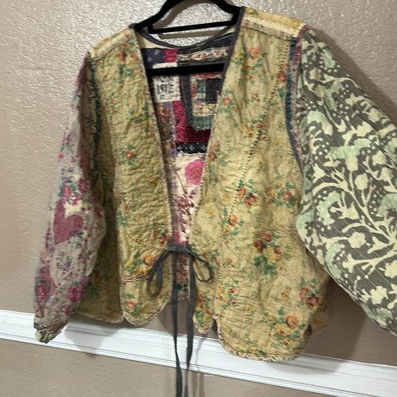 Magnolia Pearl Kalamkari Andhra  Jacket - Picture 9 of 13